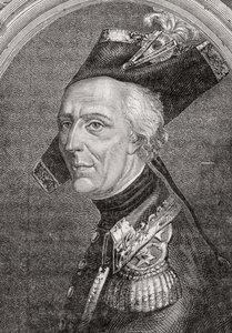 Generale Luc Auguste Dagobert de Fontenaille (1736-94) da French School